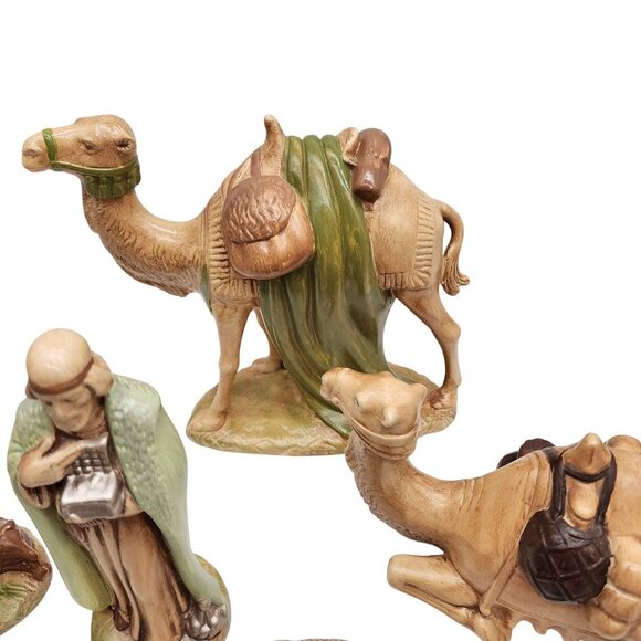 Vintage Holland Mold 1980 Nativity set 17 pieces - Picture 3 of 12